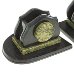 Настольный письменный набор из змеевика из 7-ми элементов Successful Leader варинант исполнения - 5 | Loft Concept в Волгограде