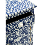 Комод инкрустация костью ORIENTAL Indian синий орнамент варинант исполнения - 6 | Loft Concept в Волгограде