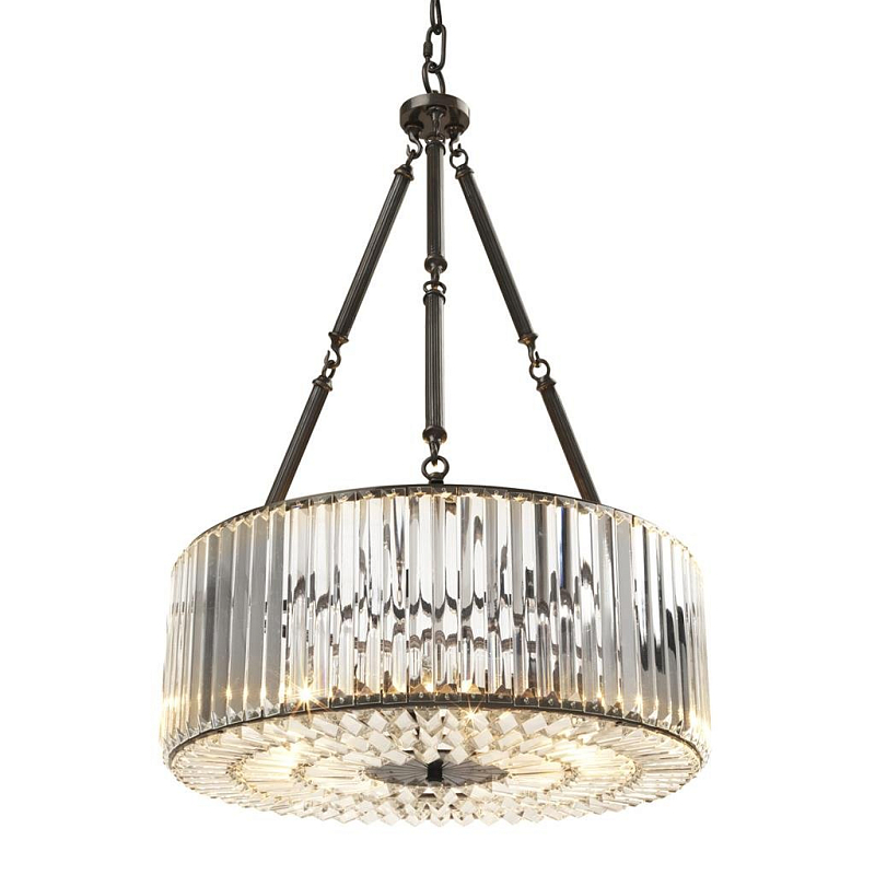 Люстра Chandelier Infinity Bronze Темная бронза Прозрачный (Transparent) Люстра Chandelier Infinity Bronze Темная бронза Прозрачный (Transparent) в Волгограде | Loft Concept