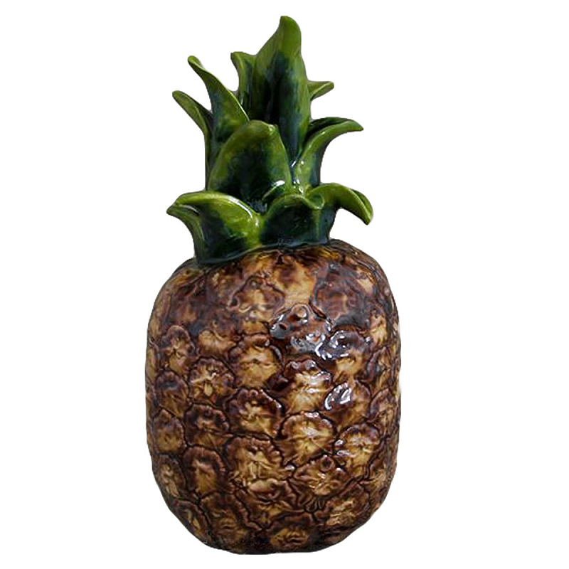 Статуэтка Porcelain Pineapple Коричневый Статуэтка Porcelain Pineapple Коричневый в Волгограде | Loft Concept