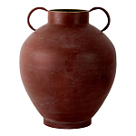 Ваза бордовая с 2-мя фактурными ручками Vase Burgundy Glaze варинант исполнения - 1 | Loft Concept в Волгограде