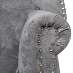 Кресло Charlie Armchair grey velour варинант исполнения - 5 | Loft Concept в Волгограде