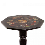 Кофейный стол из натуральных камней Змеевик и Яшма Natural Stone Tables варинант исполнения - 8 | Loft Concept в Волгограде