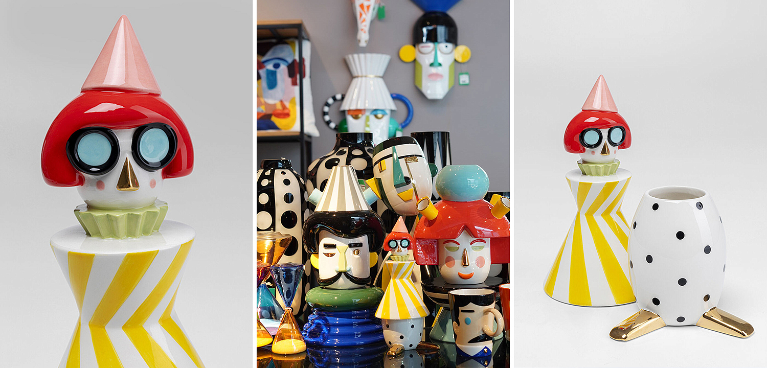 Ваза с крышкой Funny Doll Vase III Ваза с крышкой Funny Doll Vase III - Loft-Concept в Волгограде