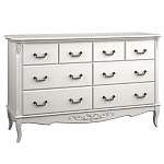 Комод белый из массива бука в стиле прованс White Provence варинант исполнения - 1 | Loft Concept в Волгограде