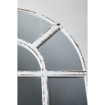 Зеркало-окно с эффектом старения в венецианском стиле Venetian White Mirror варинант исполнения - 3 | Loft Concept в Волгограде