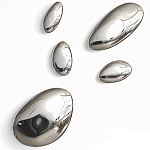 Абстрактная скульптура на стену в виде капли воды Water Outline варинант исполнения - 8 | Loft Concept в Волгограде