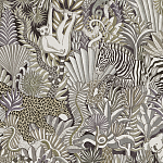 Ткань Jungle Animaux Camoufles Бежевый Велюр N 1147 варинант исполнения - 1 | Loft Concept в Волгограде