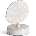 Статуэтка белая Metal Flowers Аntique Рlating варинант исполнения - 1 | Loft Concept в Волгограде