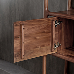 Стеллаж в гостиную для книг Moon Walnut Furniture варинант исполнения - 9 | Loft Concept в Волгограде