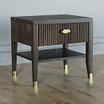 Прикроватная тумбочка с ящиком Elsa Dreams Walnut варинант исполнения - 1 | Loft Concept в Волгограде