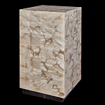 Торшер прямоугольный из натурального камня Calcite Geometry варинант исполнения - 9 | Loft Concept в Волгограде