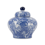 Ваза с крышкой в китайском стиле Гранатовое дерево Blooming Pomegranate варинант исполнения - 9 | Loft Concept в Волгограде