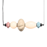 Подвесной светильник фигруный с керамическими элементами 18W LED Fragrant Light варинант исполнения - 2 | Loft Concept в Волгограде