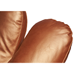 Дизайнерское кожаное кресло в форме руки Poltronova Joe Gold  Armchair варинант исполнения - 11 | Loft Concept в Волгограде