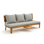 Садовый диван-трансофрмер Kate серый варинант исполнения - 1 | Loft Concept в Волгограде