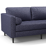 Мебельная ткань Шенилл синий цвет 138 см T4-33 варинант исполнения - 5 | Loft Concept в Волгограде