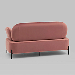 Диван в велюровой обивке цвета пыльная роза COLOR BLOCK варинант исполнения - 4 | Loft Concept в Волгограде
