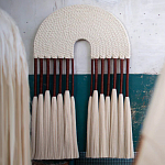 Настенное украшение из хлопковых нитей Volcan Wall Hanging варинант исполнения - 1 | Loft Concept в Волгограде