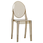 Прозрачный стул с янтарным оттенком LOUIS GHOST CHAIR варинант исполнения - 1 | Loft Concept в Волгограде