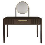 Туалетный Стол с зеркалом Primo Темный орех варинант исполнения - 9 | Loft Concept в Волгограде