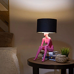 Настольная лампа TERRAMI с абажуром варинант исполнения - 11 | Loft Concept в Волгограде