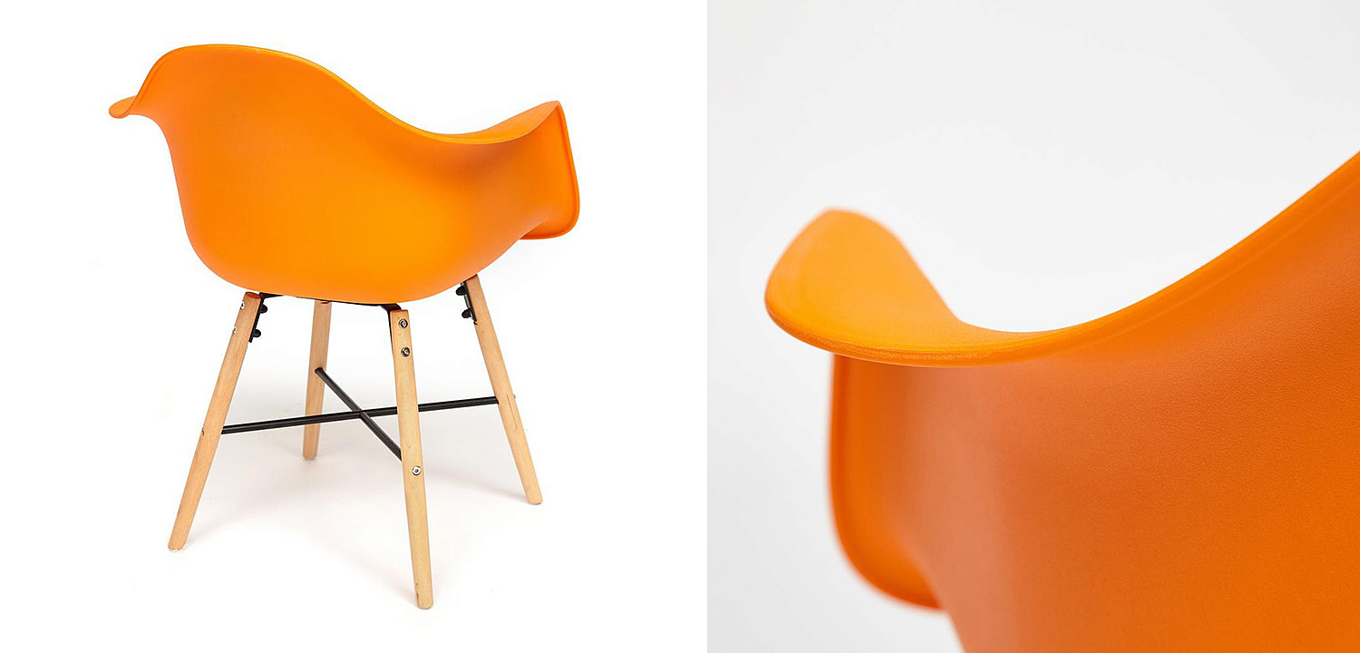 Стул DAW orange Стул DAW orange - Loft-Concept в Волгограде