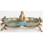 Блюдо двойное из фарфора Crogy варинант исполнения - 4 | Loft Concept в Волгограде