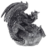 Декоративная статуэтка Дракон Silver Dragon Statuette варинант исполнения - 1 | Loft Concept в Волгограде