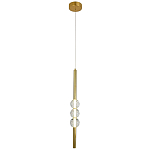 Подвесной светильник Celestin Spheres Brass Trio Hanging Lamp варинант исполнения - 2 | Loft Concept в Волгограде