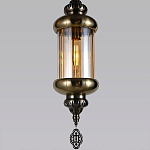 Подвесной светильник с янтарным стеклянным плафоном Amber Queen варинант исполнения - 3 | Loft Concept в Волгограде