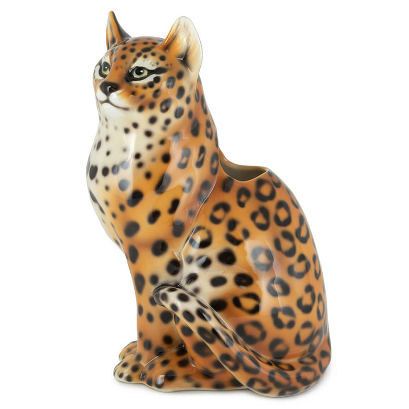 Ваза Abhika VASE CAT Коричневый Ваза Abhika VASE CAT Коричневый в Волгограде | Loft Concept