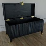 Большой дизайнерский Сундук Elsa Dreams Black варинант исполнения - 2 | Loft Concept в Волгограде