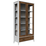 Витрина из массива бука двухдверная Tasteful Furniture варинант исполнения - 1 | Loft Concept в Волгограде