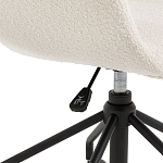 Вращающееся кресло с обивкой букле Boucle Office Chair варинант исполнения - 4 | Loft Concept в Волгограде