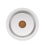 Встраиваемый спот светодиодный белого цвета круглой формы из металла Pure Circle  варинант исполнения - 2 | Loft Concept в Волгограде