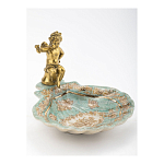 Блюдо с бронзовым ангелом Porcelain Angels of Paradise варинант исполнения - 2 | Loft Concept в Волгограде