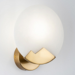 Бра с плафоном из камня в форме диска Ricci Stone Wall Lamp варинант исполнения - 2 | Loft Concept в Волгограде