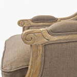 Кресло William Classical Armchair brown flax варинант исполнения - 4 | Loft Concept в Волгограде
