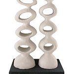 Белые тотемы природной формы Большой напольный Арт-объект Vega   варинант исполнения - 2 | Loft Concept в Волгограде