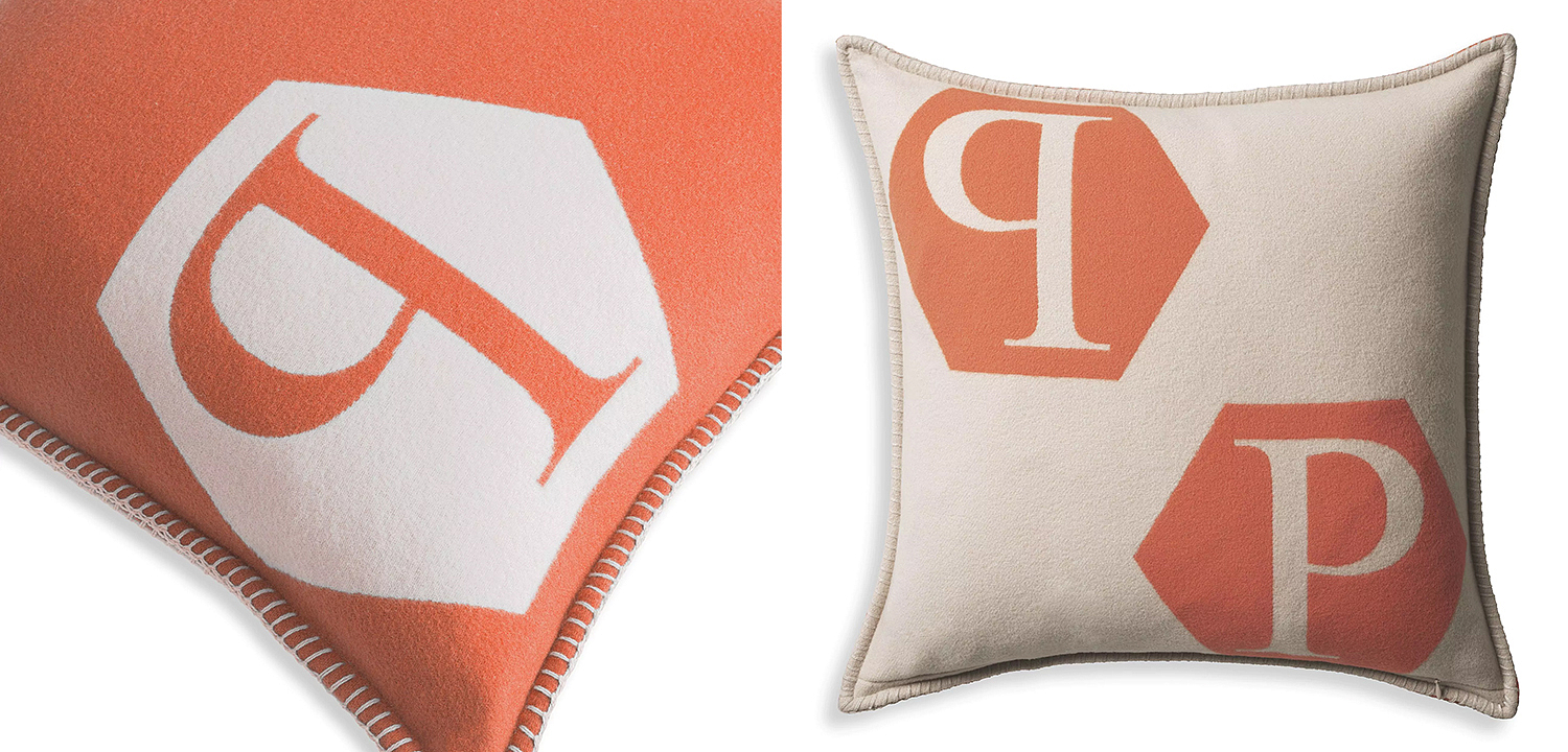 Подушка Philipp Plein Cushion Cashmere Orange Подушка Philipp Plein Cushion Cashmere Orange - Loft-Concept в Волгограде