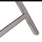 Стол сервировочный кожаный с декором в виде золотистой фигуркой лося Embodiment of Style варинант исполнения - 4 | Loft Concept в Волгограде