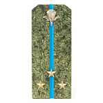 Сувенир Погон Старший Лейтенант ВДВ из натурального камня змеевик Souvenir Epaulets варинант исполнения - 1 | Loft Concept в Волгограде