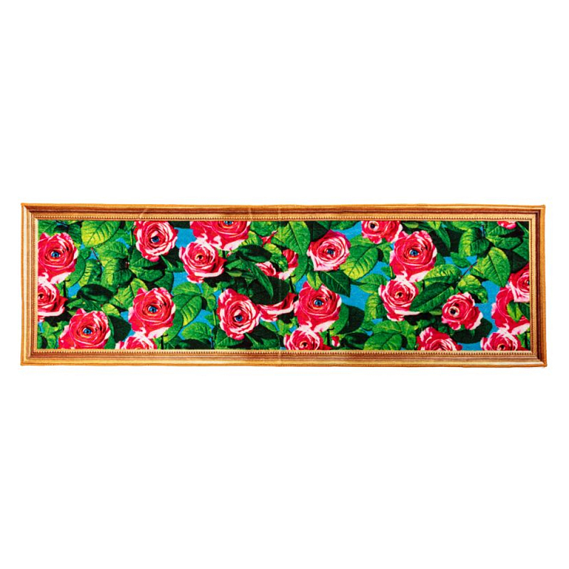 Коврик Seletti Roses With Eyes Мульти Коврик Seletti Roses With Eyes Мульти в Волгограде | Loft Concept