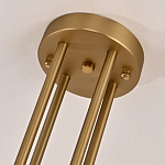 Люстра CANELLE Round Chandelier 8 Modern Brass варинант исполнения - 3 | Loft Concept в Волгограде