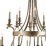 Люстра большая двухъярусная на 30 ламп Grand Chandelier варинант исполнения - 1 | Loft Concept в Волгограде