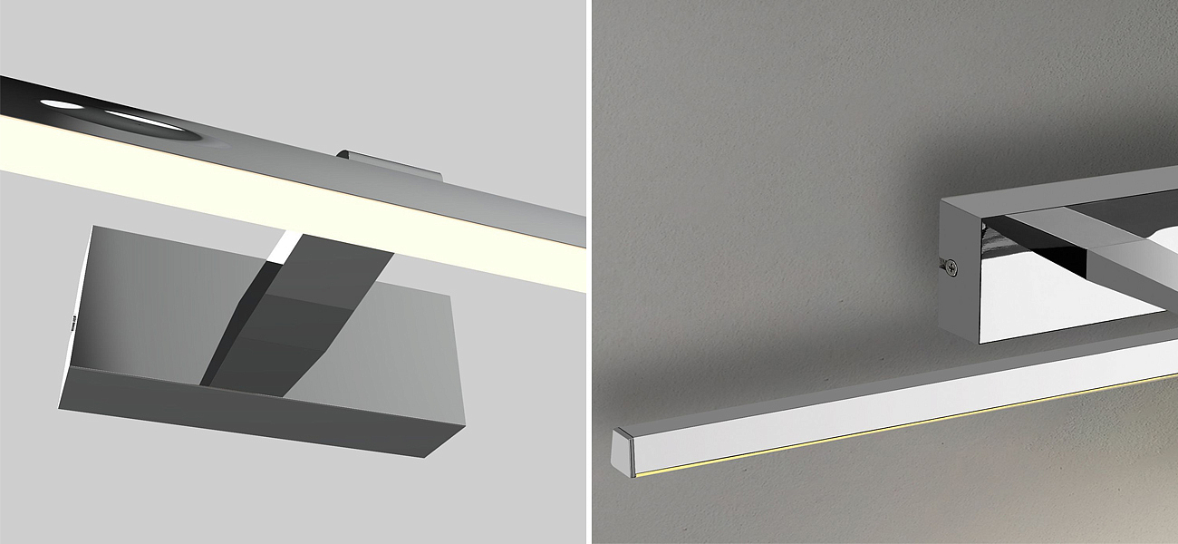 Настенная подсветка цвета хром BACKLIGHT Настенная подсветка цвета хром BACKLIGHT - Loft-Concept в Волгограде