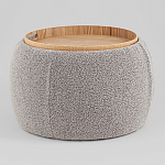 Пуф-трансформер Люкке с крышкой серый варинант исполнения - 3 | Loft Concept в Волгограде