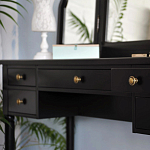 Туалетный столик Stylish Black варинант исполнения - 3 | Loft Concept в Волгограде