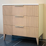 Комод коричневый с 3-мя ящиками на 4-х ножках Harper Line варинант исполнения - 3 | Loft Concept в Волгограде